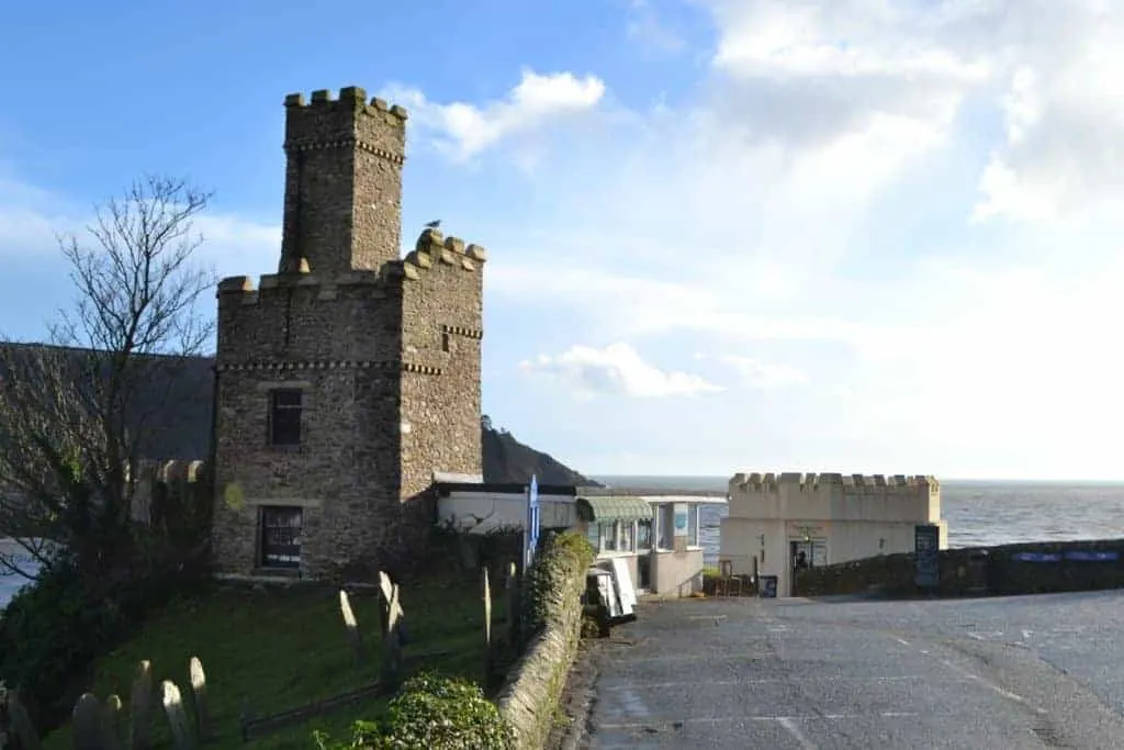 Entrance to Dartmouth Castle in South Devon