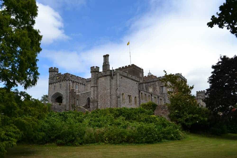 Powderham Castle in South Devon