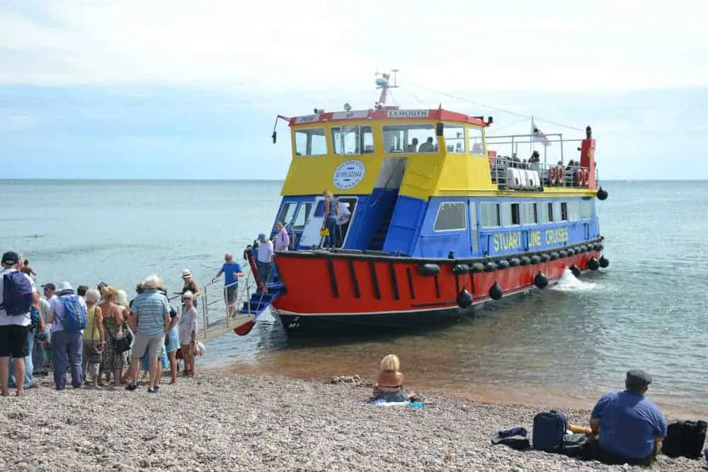 Pride of Exmouth - one of the Stuart Line Cruises boats