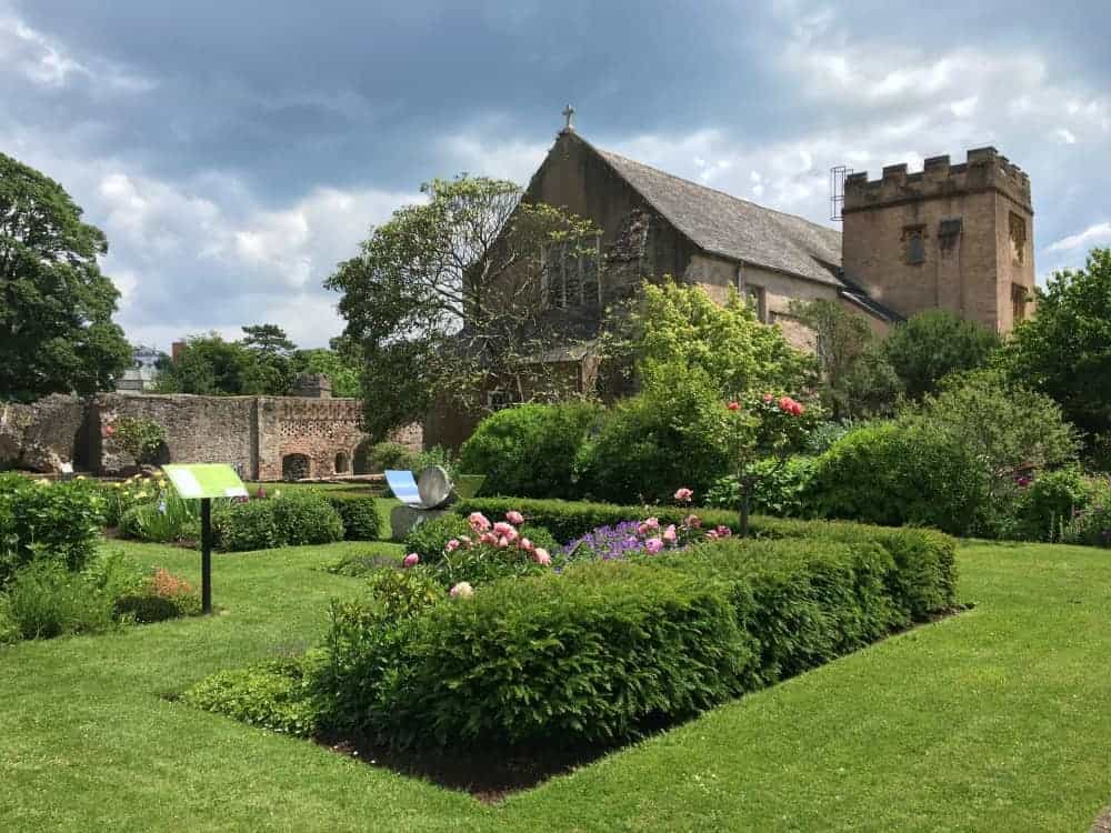 Torre Abbey gardens in Torquay