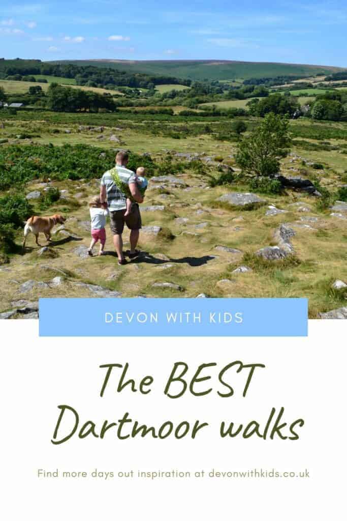 Looking for the best Dartmoor walks with kids? Here's some tried and tested walks in the Dartmoor National Park with good paths, pit stops and toilets #Devon #DevonwithKids #dartmoor #nationalpark #hike #walk #walking #familyfriendly #kids #children #route #trail #England #UK