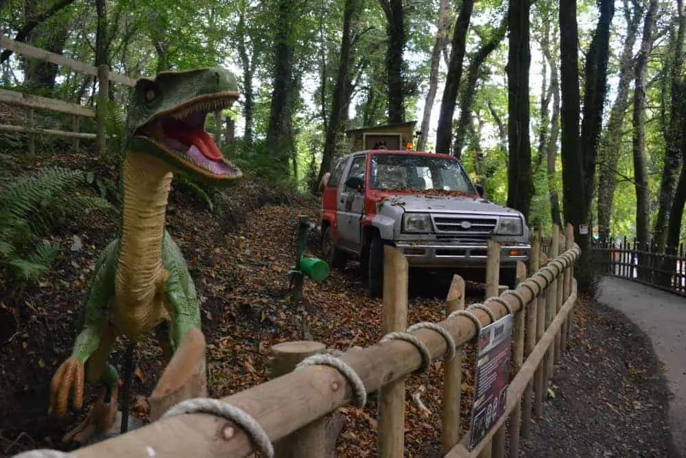 Dino Trek walk through display