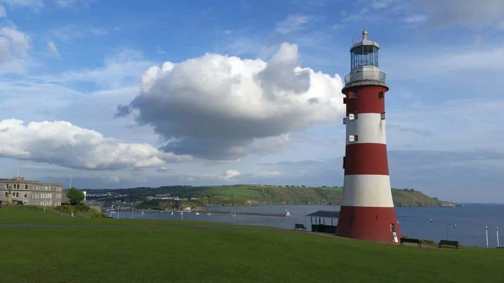 Smeaton's Tower on The Hoe in Plymouth