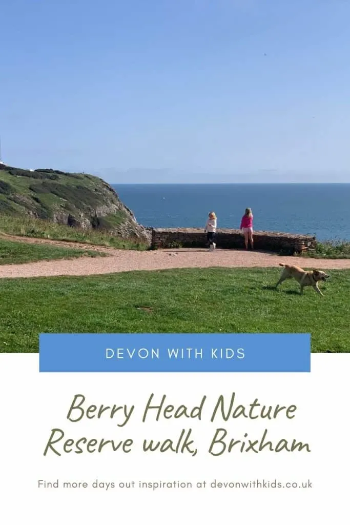 Looking for an easy Devon coast walk with amazing panoramic views? We can recommend Berry Head near Brixham. Here's all you need to know about visiting with kids #Devon #walks #nature #reserve #brixham #Devonwithkids #thingstodo #family #outdoors #southdevon #soutwest #coast #path