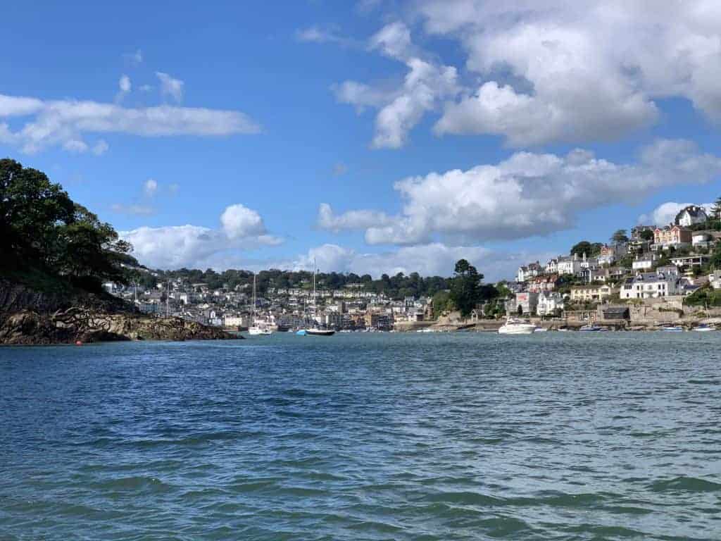 View of Dartmouth from the River Dart