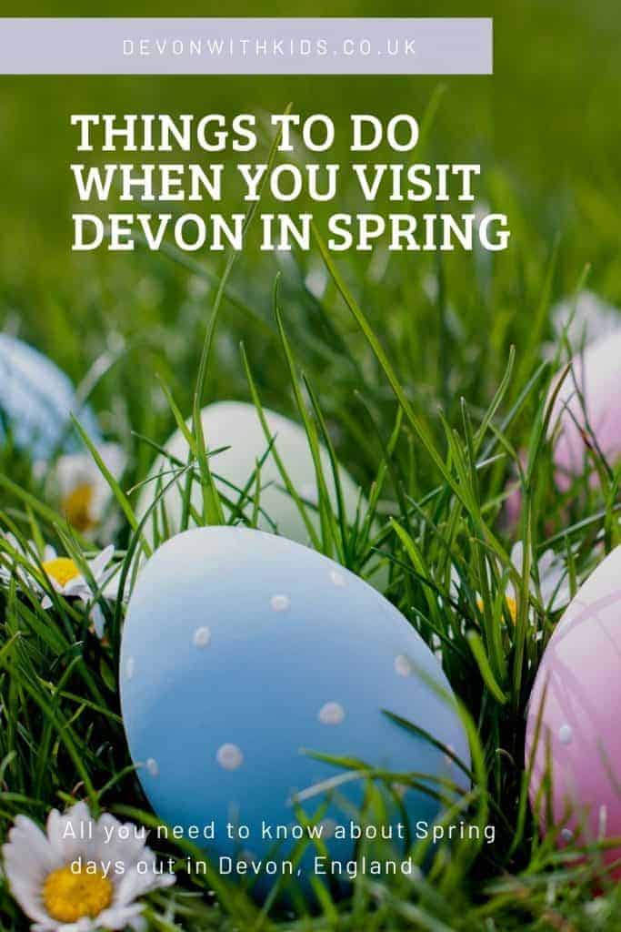 Wondering what to do there is to do in Devon with kids before the summer season starts? Check this guide to things to do in Devon in Spring #Spring #UK #England #February #March #April #thingstodo #family #kids #daysout #attractions #Devonwithkids