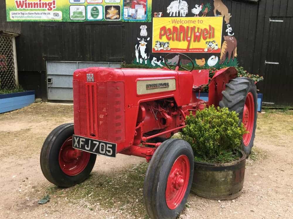 Pennywell Farm tractor