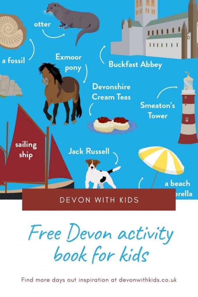 I’ve teamed up with travel workbook peeps at Deliberate Travel Kids to launch a FREE Devon activity book for kids. Get your mitts on it here! #workbook #activity #Devon #England #free #UK #Devonwithkids #holiday #fun #printable