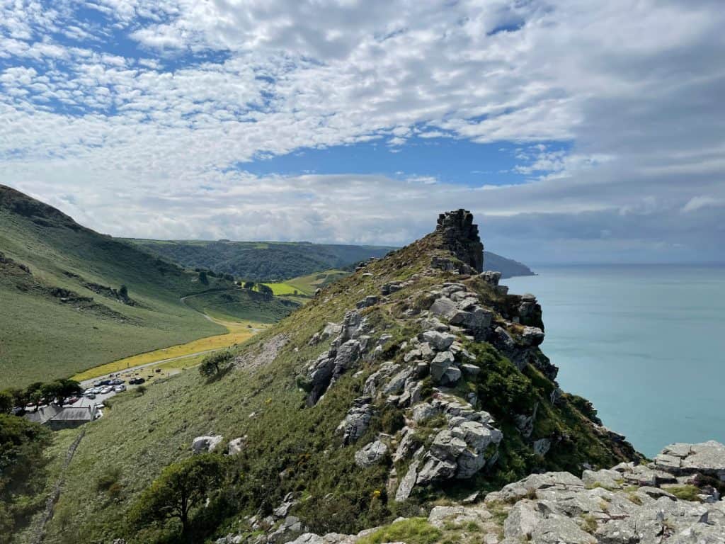 Valley of Rocks view