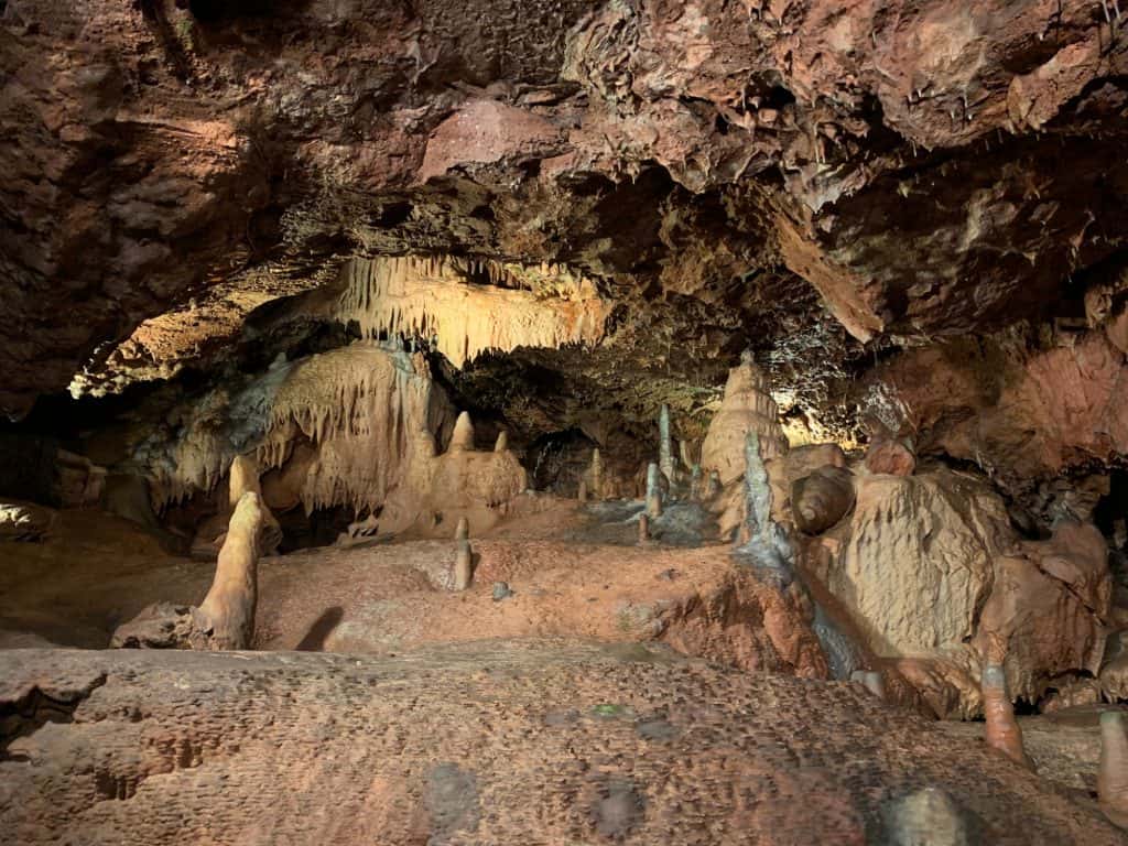 Stalagmites and stalactites