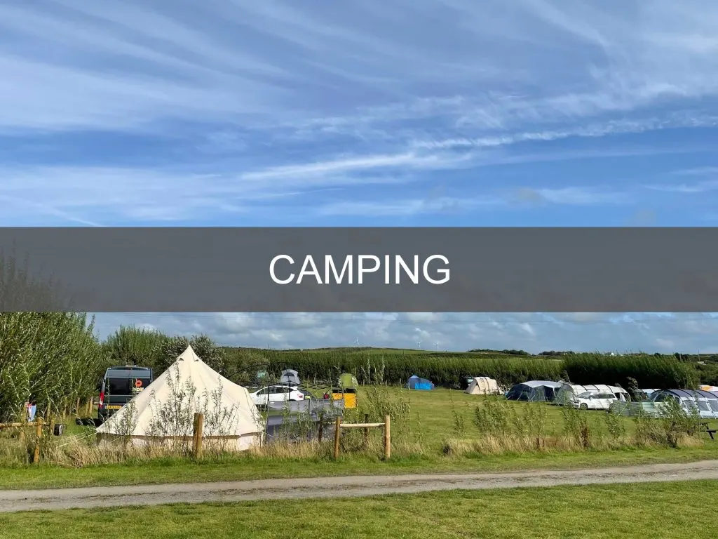 Devon accommodation camping