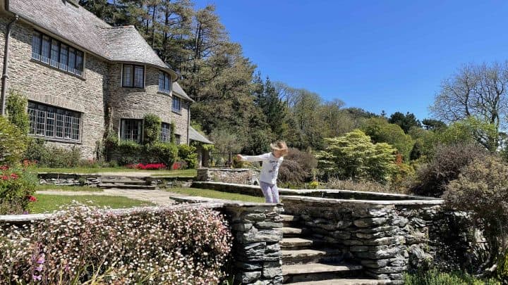 Visiting Coleton Fishacre National Trust with kids