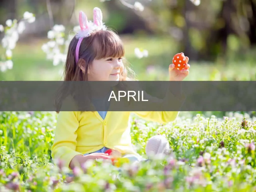 What's on in Devon in April button