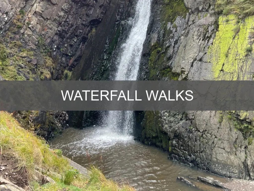 Waterfall walks in Devon button