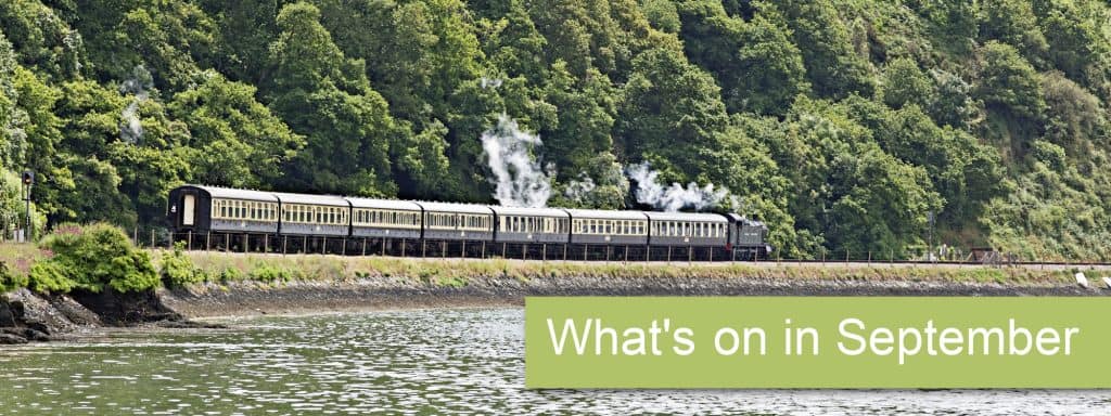 What's on in September graphic