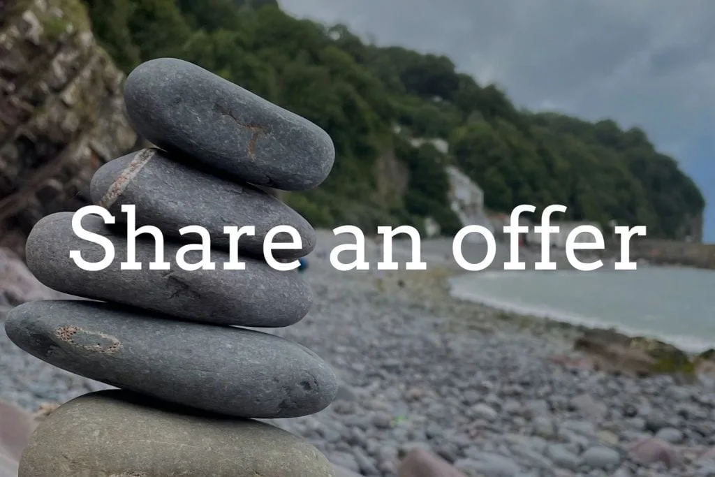 Share an offer graphic