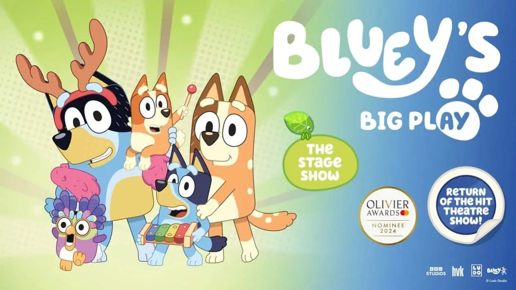 Bluey show poster