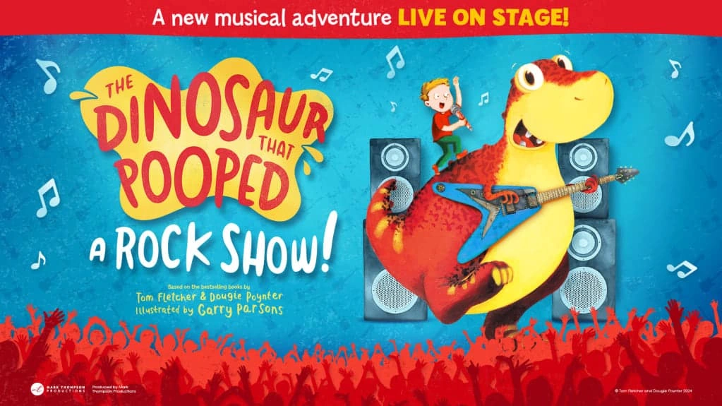 The Dinosaur That Pooped promotional poster