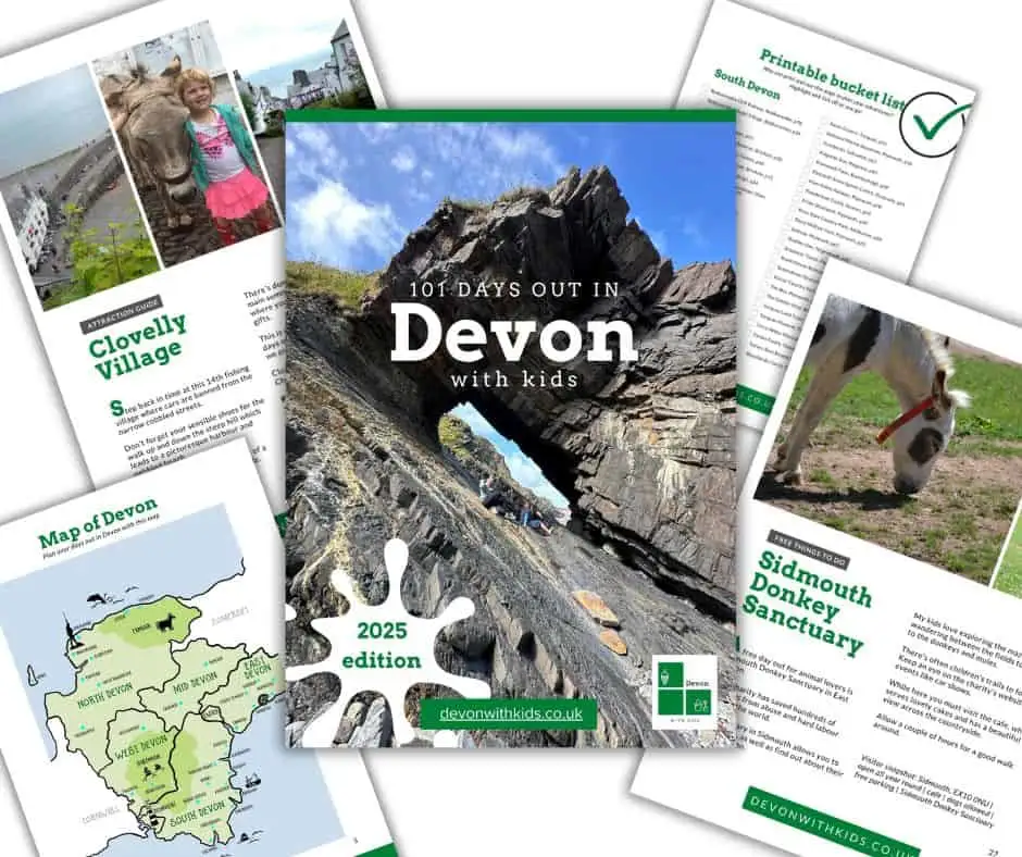 2025 Days out in Devon ebook cover and pages