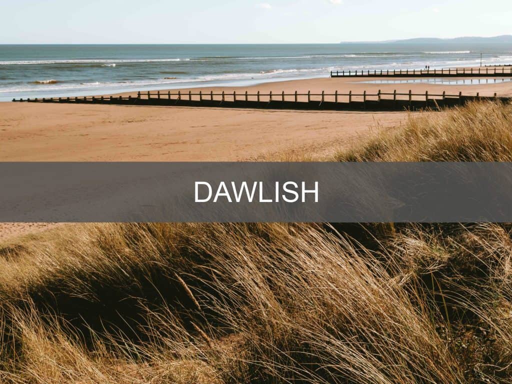 Button for Dawlish destination guide
