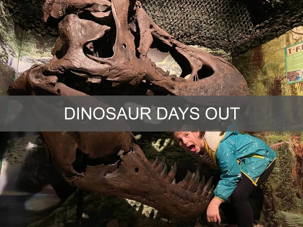 Button for Dinosaur days out guide
