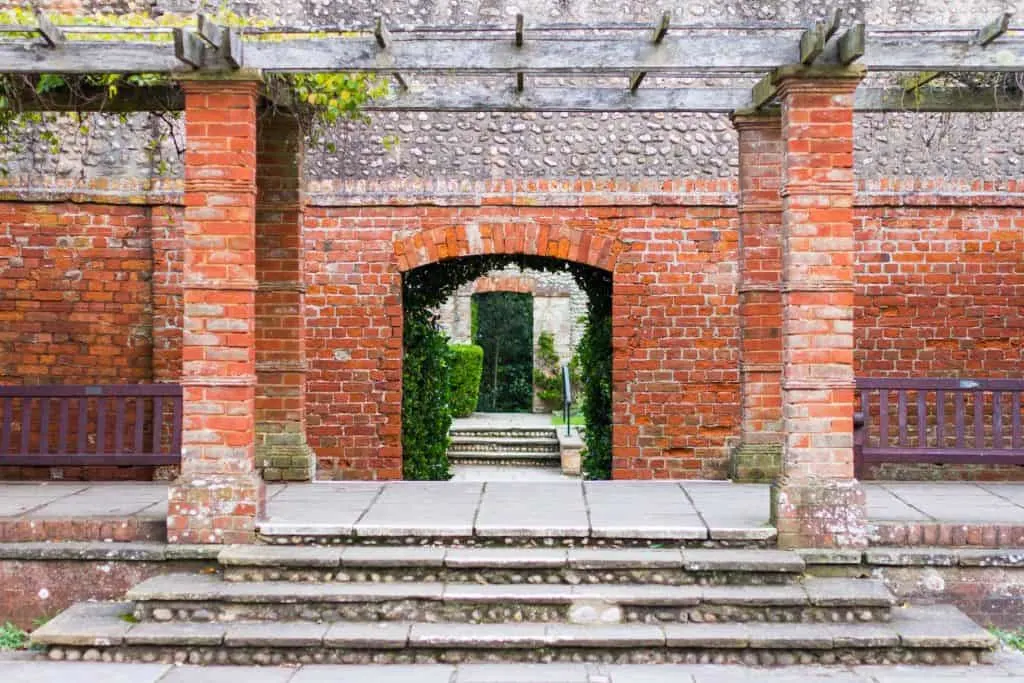 Garden doorways found at Connaught Gardens in Sidmouth, Devon, England