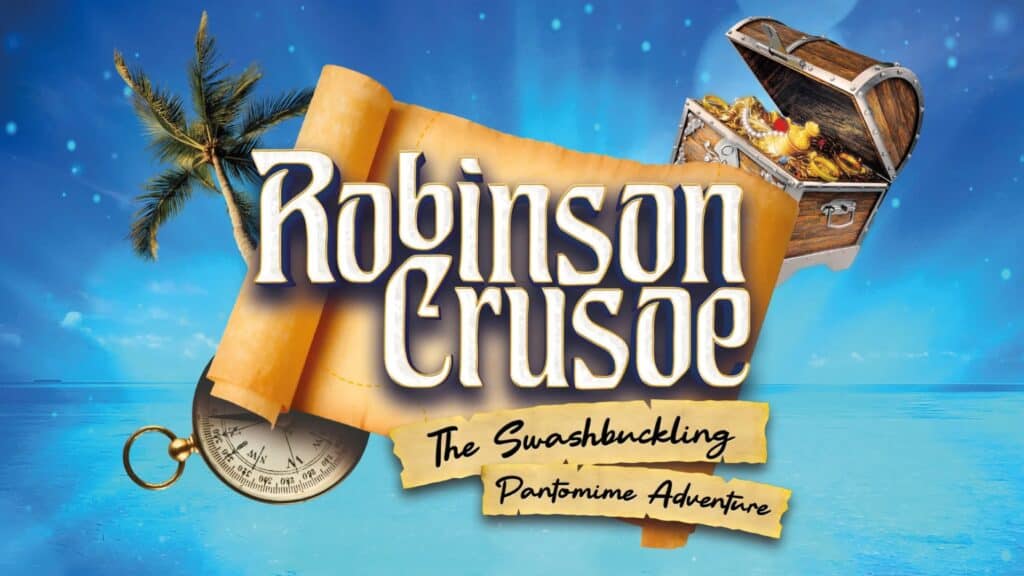 Robinson Crusoe theatre production poster