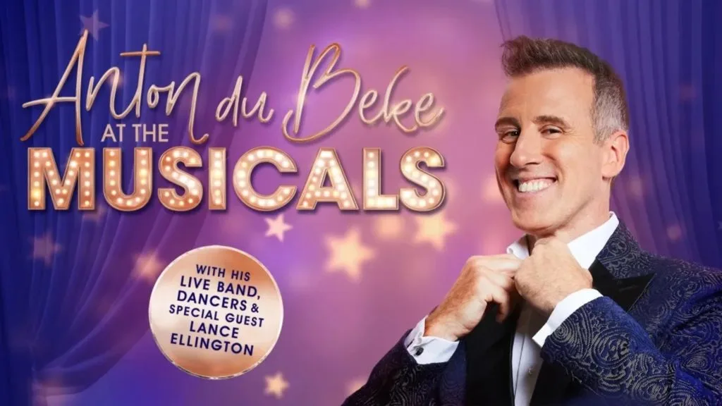 Anton du Beke at the Muscicals poster