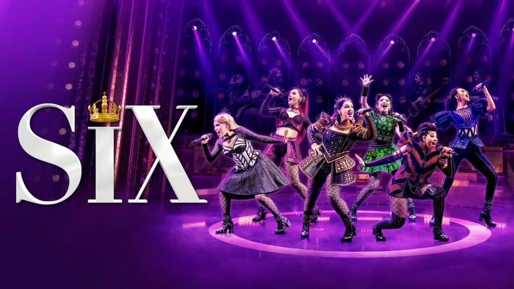 Six theatre show poster
