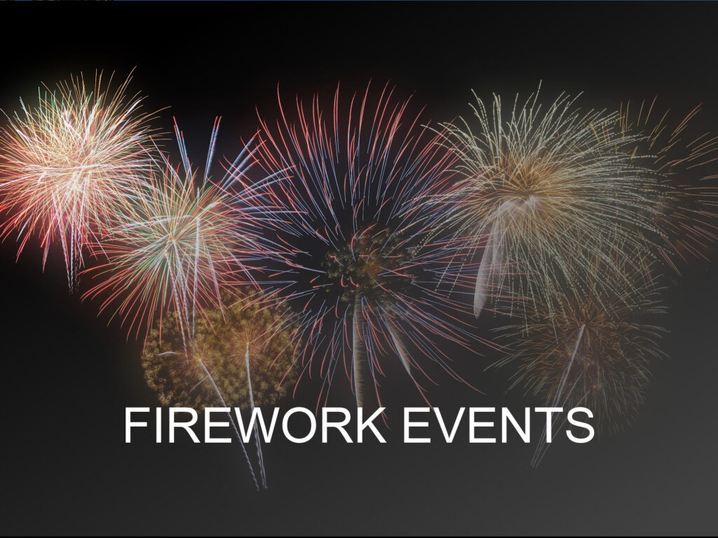 Firework events button