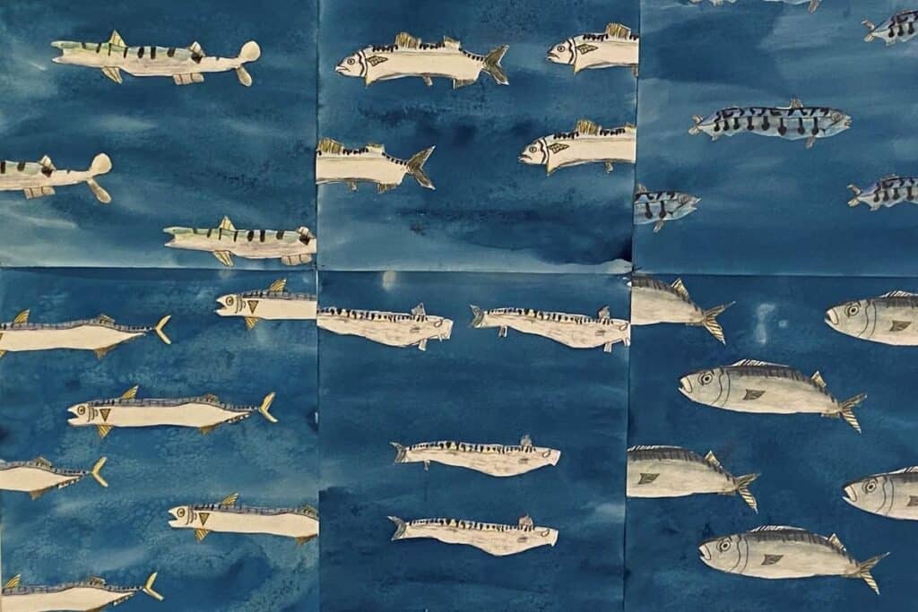 Artwork from The Annual Schools Exhibition, 2023