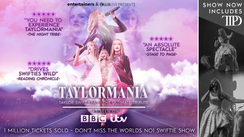 Taylormania show poster