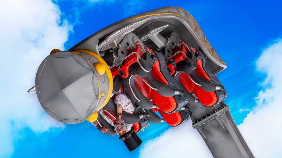 Mock up of the new Rotor ride at Crealy Theme Park and Resort