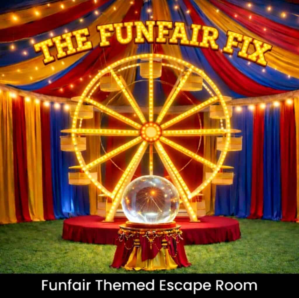 Graphic for tThe Funfair Fix Escape Room